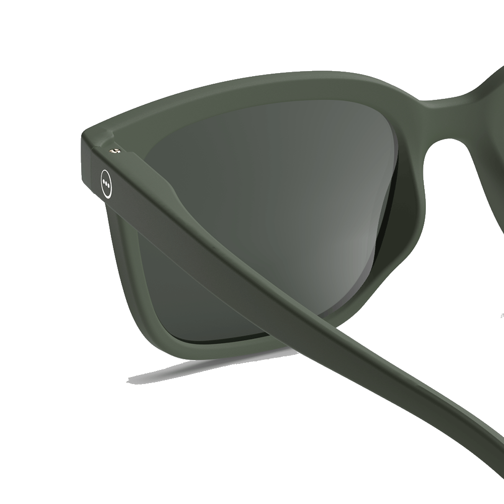 Lunettes Sun #L - Kaki Green